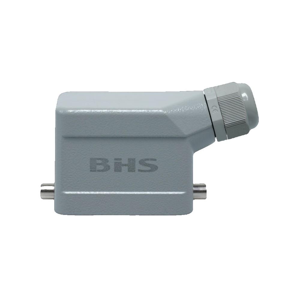 BTM-10TS-2B BTM-10TS-2B - Carcaça 2 pinos saída lateral + prensa cabo PG 16