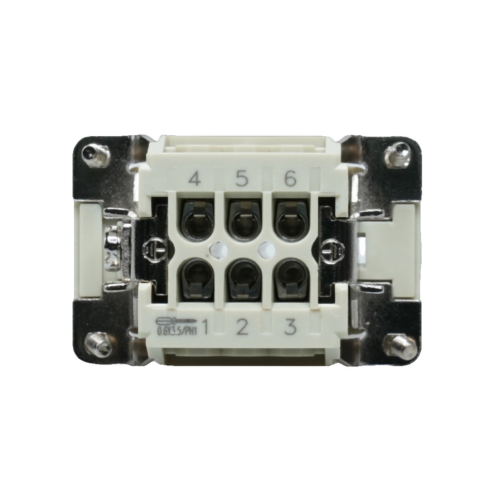 BTM-SE006F BTM-SE006F - Fêmea 6 polos + contato terra - 16A - 500V